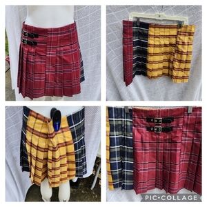Y2K NO Boundaries plaid‎ mini 15/17